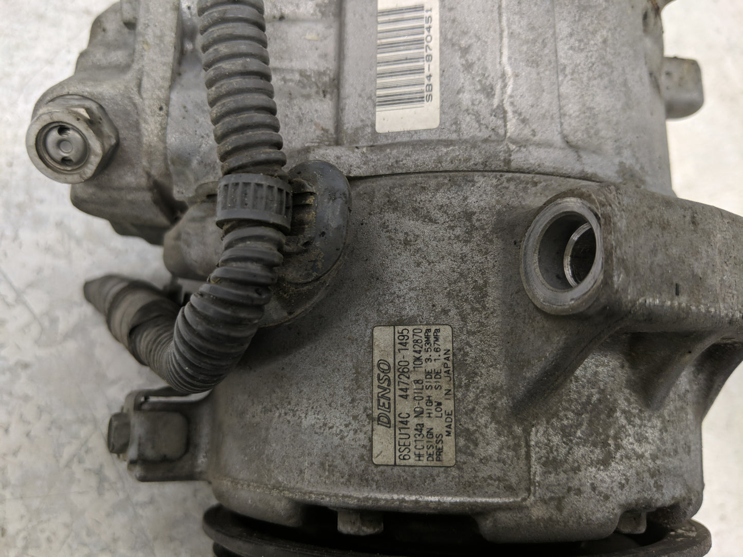 2008-2015 Scion Xb Air Conditioning A/c Ac Compressor Oem - Oemusedautoparts1.com