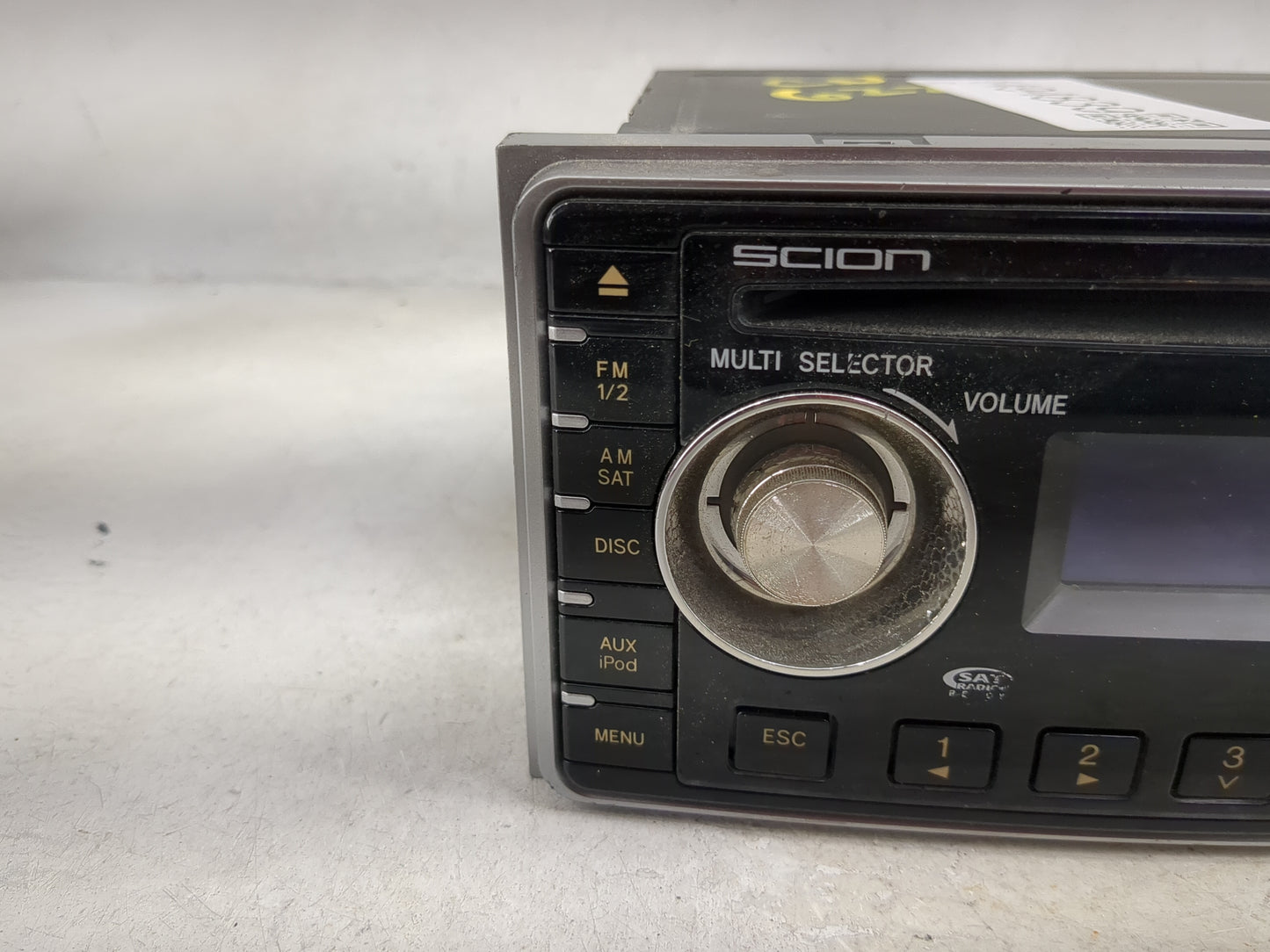 2008-2014 Scion Xb Radio AM FM Cd Player Receiver Replacement P/N:PT546-00081 DEH-M8127ZT Fits OEM Used Auto Parts - Oemused