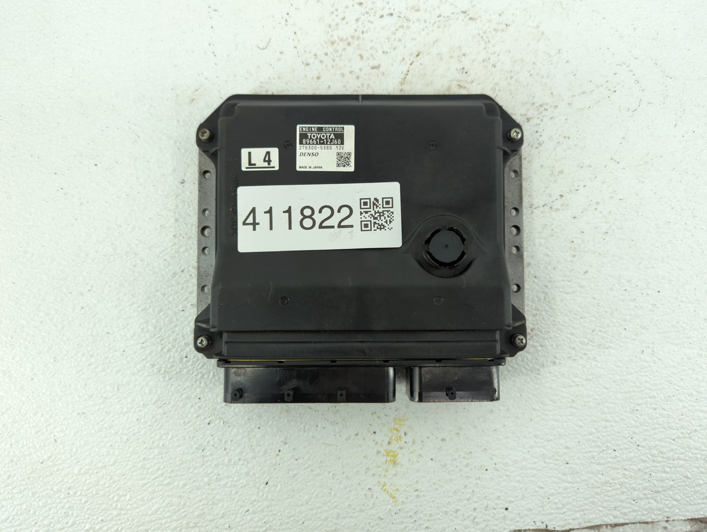 2008-2009 Scion Xb PCM Engine Control Computer ECU ECM PCU OEM P/N:89661-12J60 Fits Fits 2008 2009 OEM Used Auto Parts - Oem