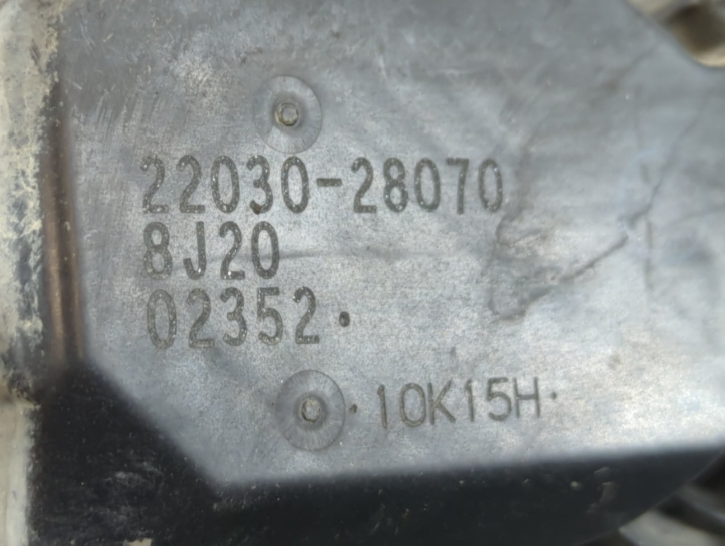 2008-2015 Scion Xb Throttle Body P/N:22030-28070 Fits Fits 2006 2007 2008 2009 2010 2011 2012 2013 2014 2015 OEM Used Auto P
