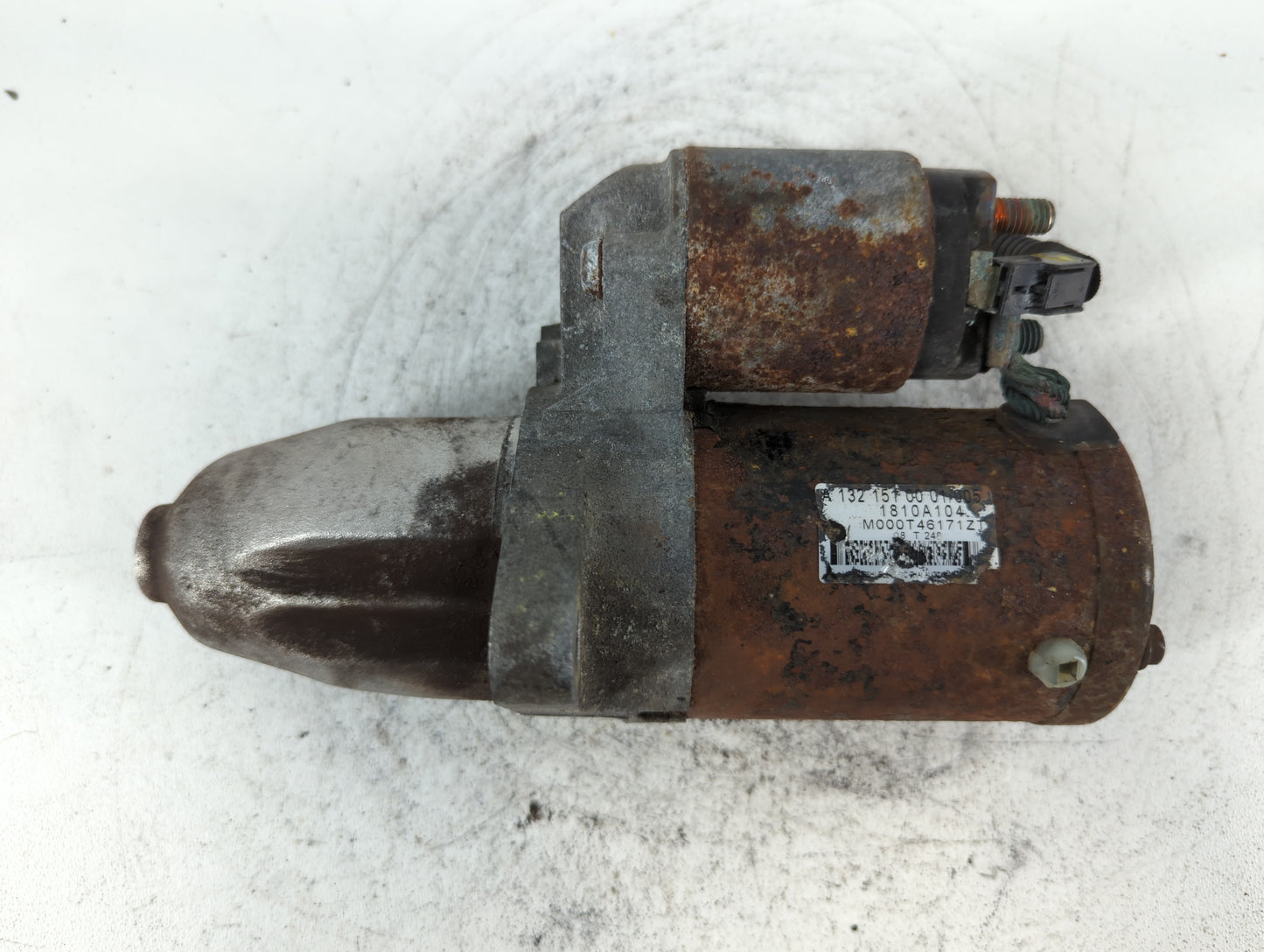 2008-2015 Smart Fortwo Car Starter Motor Solenoid OEM P/N:M000T46171ZT A 132 151 00 01/005 Fits OEM Used Auto Parts - Oemuse