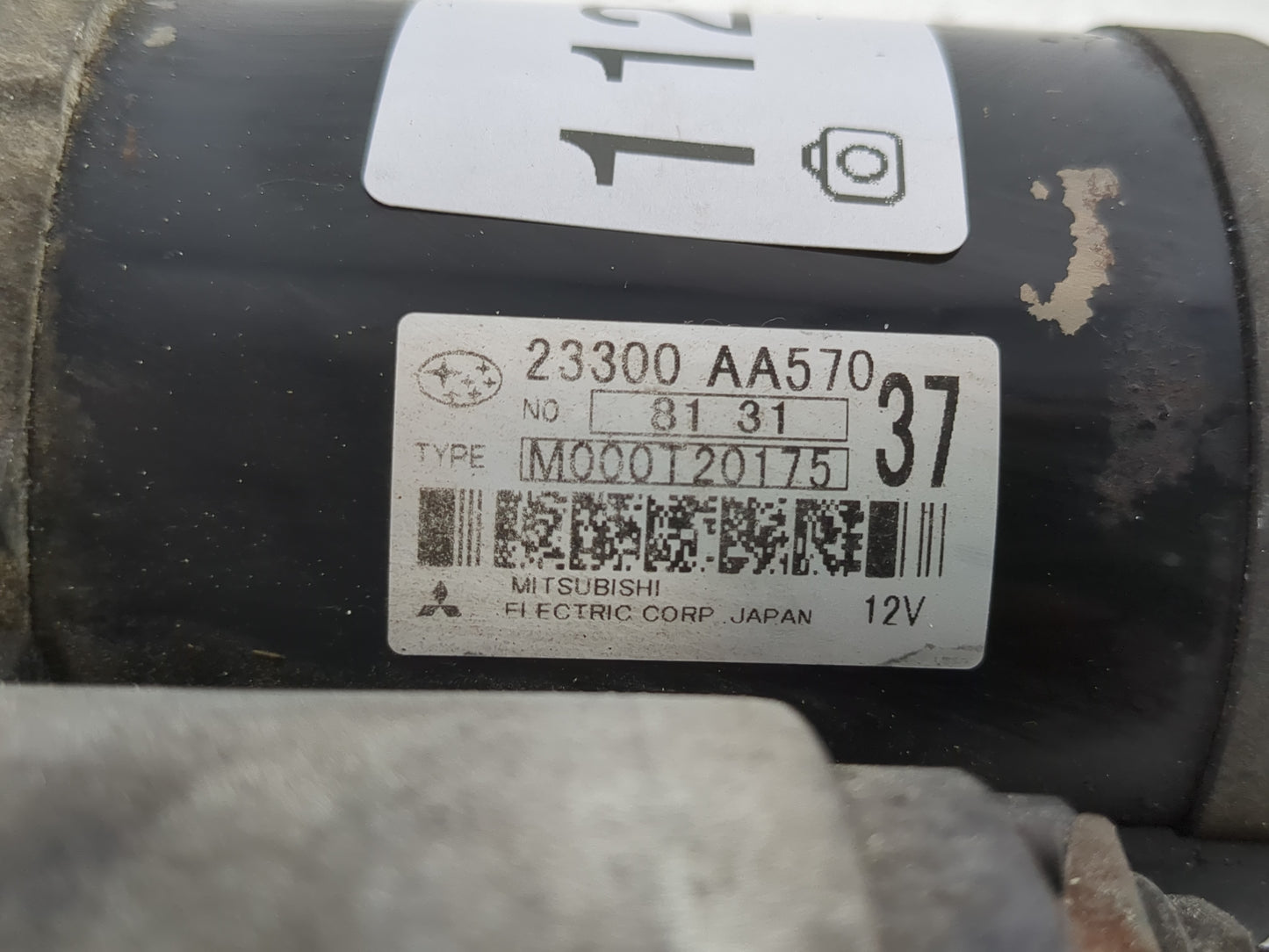 2009-2018 Subaru Forester Car Starter Motor Solenoid OEM P/N:23300 AA570 Fits OEM Used Auto Parts - Oemusedautoparts1.com