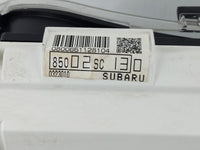 2009 Subaru Forester Instrument Cluster Speedometer Gauges P/N:85002SC130 Fits OEM Used Auto Parts - Oemusedautoparts1.com