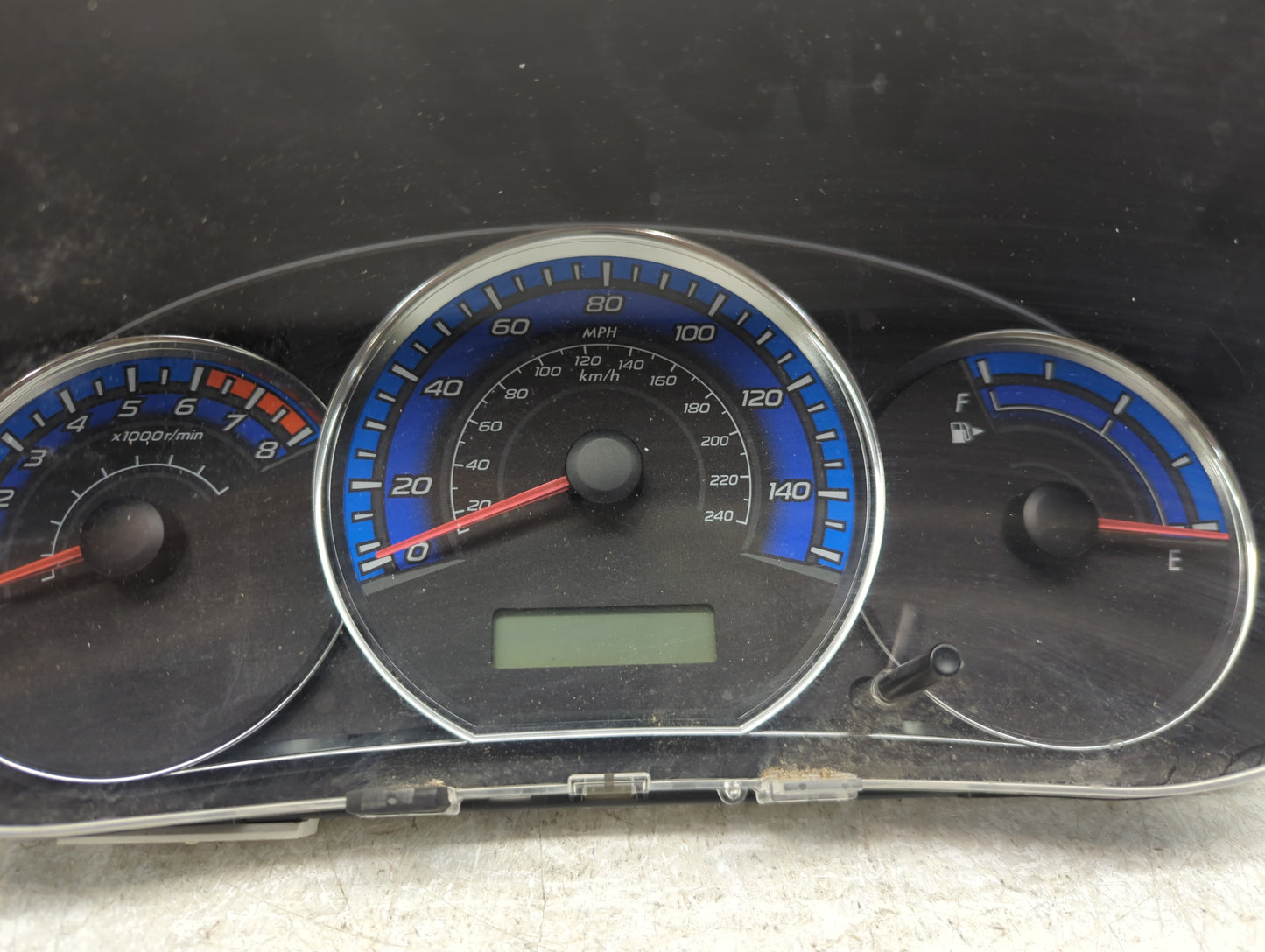 2009 Subaru Forester Instrument Cluster Speedometer Gauges P/N:85002SC130 Fits OEM Used Auto Parts - Oemusedautoparts1.com
