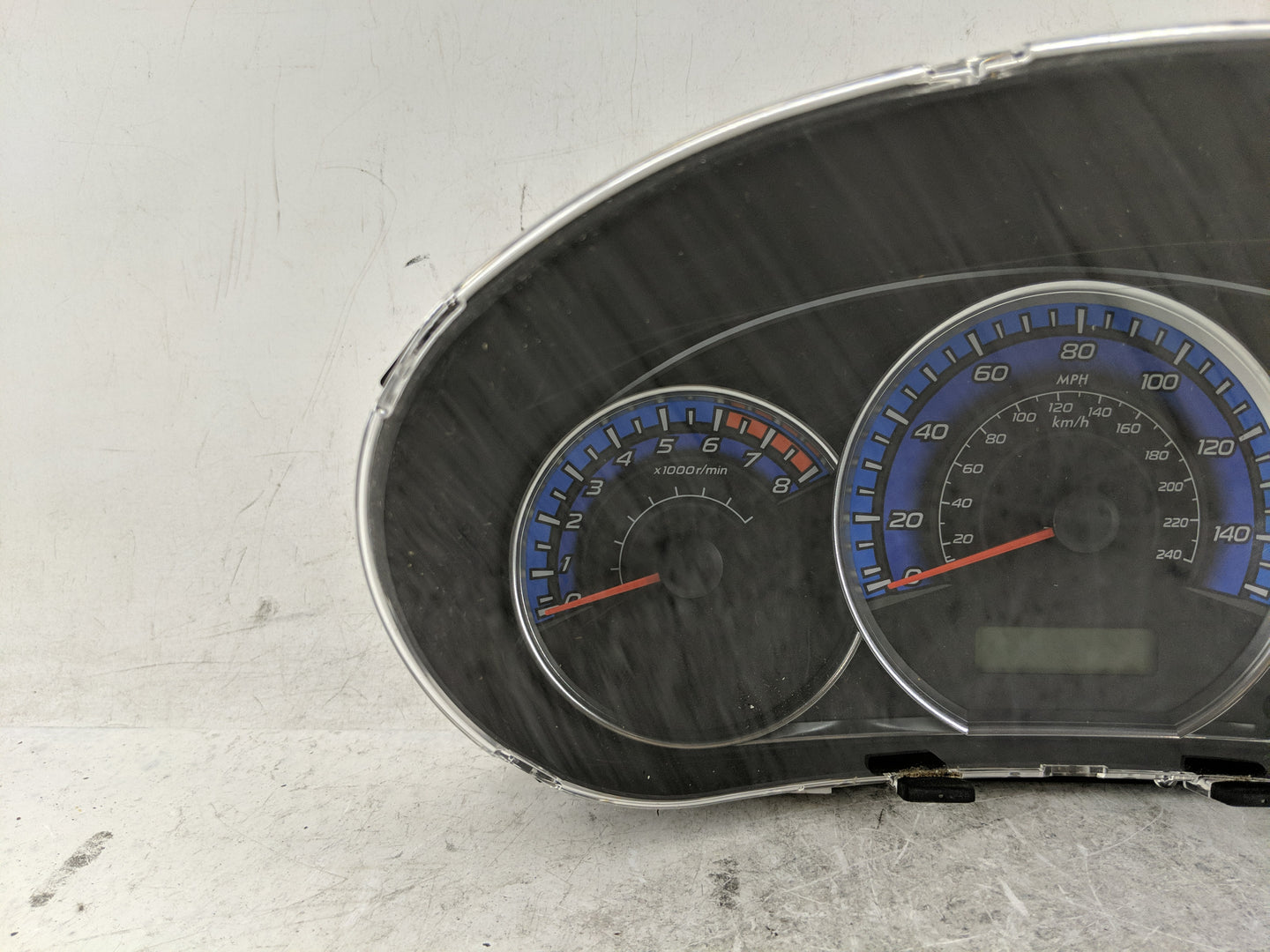 2009 Subaru Forester Instrument Cluster Speedometer Gauges P/N:85002SC130 Fits OEM Used Auto Parts - Oemusedautoparts1.com