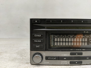 2009 Subaru Forester Radio AM FM Cd Player Receiver Replacement P/N:86201SC600 Fits OEM Used Auto Parts
