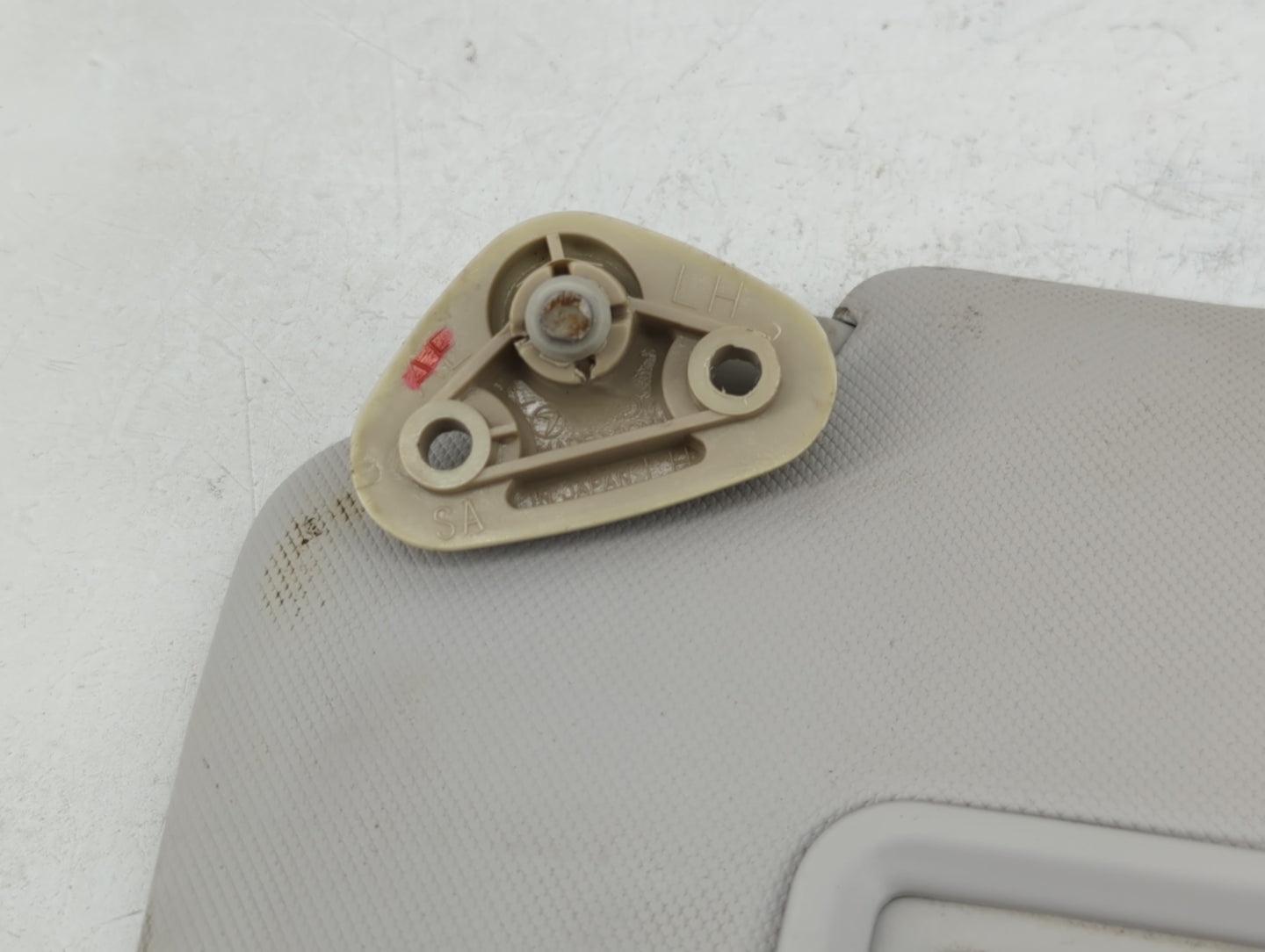 2009 Subaru Forester Sun Visor Shade Replacement Driver Left Mirror Fits OEM Used Auto Parts - Oemusedautoparts1.com