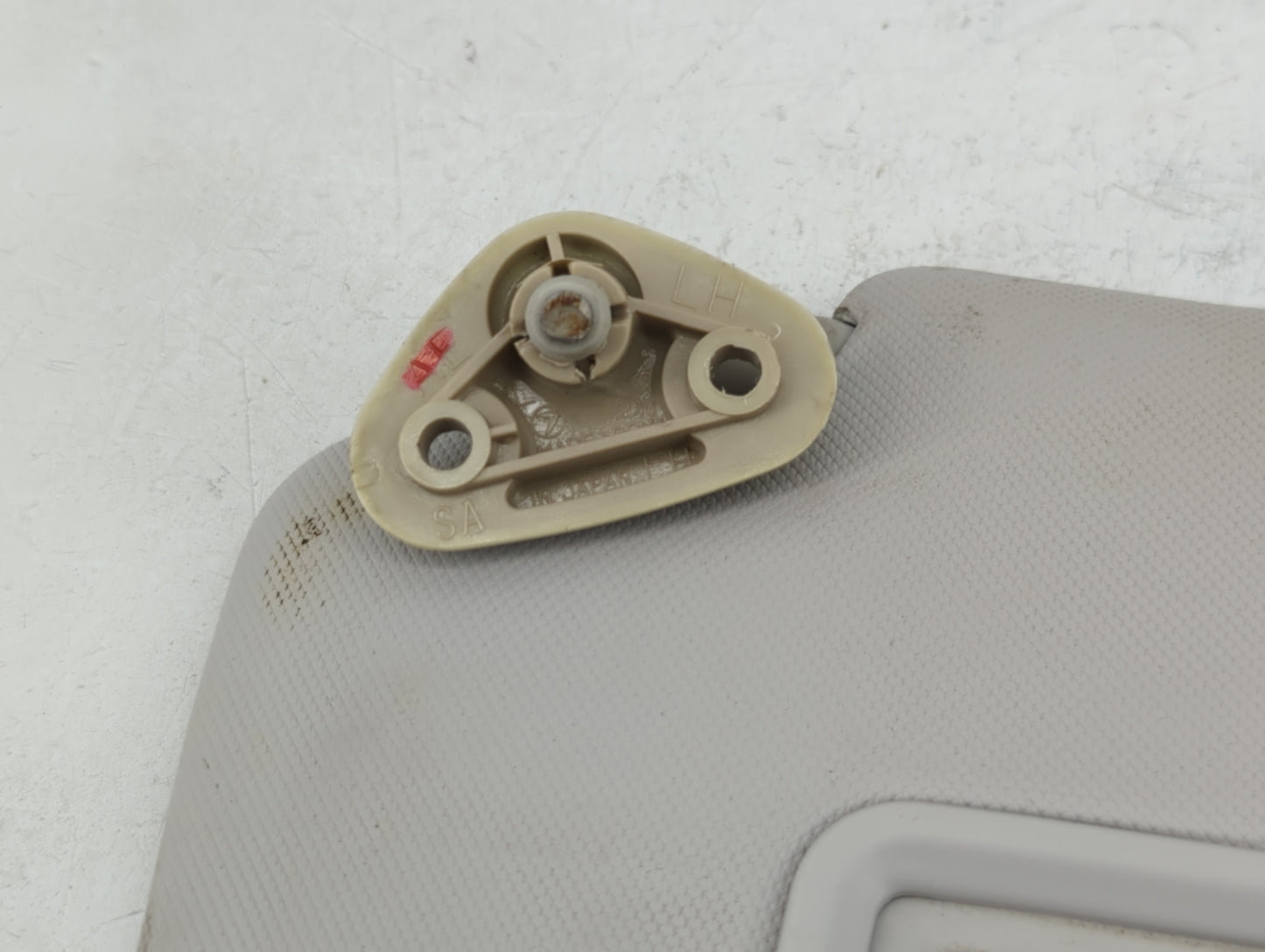 2009 Subaru Forester Sun Visor Shade Replacement Driver Left Mirror Fits OEM Used Auto Parts - Oemusedautoparts1.com