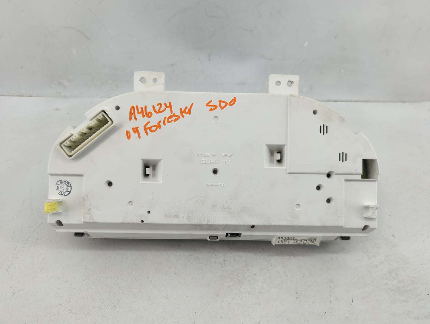 2009 Subaru Forester Instrument Cluster Speedometer Gauges P/N:85002SC130 Fits OEM Used Auto Parts - Oemusedautoparts1.com