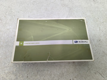 2009 Subaru Forester Owners Manual Book Guide P/N:MSA5M0903A A8140BE-B OEM Used Auto Parts - Oemusedautoparts1.com