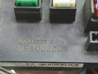 2009 Subaru Forester Fusebox Fuse Box Panel Relay Module P/N:MB100200B Fits Fits 2008 2010 2011 OEM Used Auto Parts - Oemuse