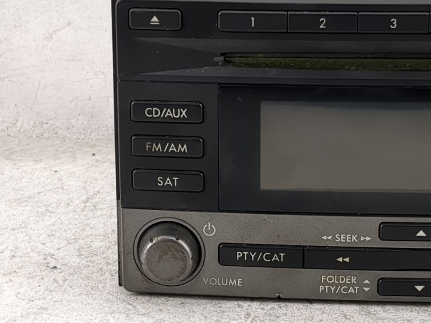 2009 Subaru Forester Radio AM FM Cd Player Receiver Replacement P/N:86201SC600 PF-2982B-A, CP603U1 Fits OEM Used Auto Parts 