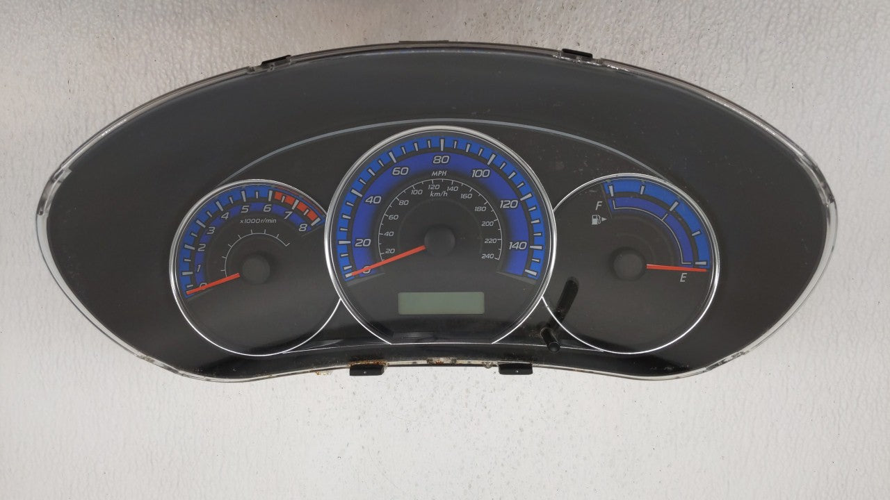 2009 Subaru Forester Instrument Cluster Speedometer Gauges P/N:85002SC130 Fits OEM Used Auto Parts - Oemusedautoparts1.com