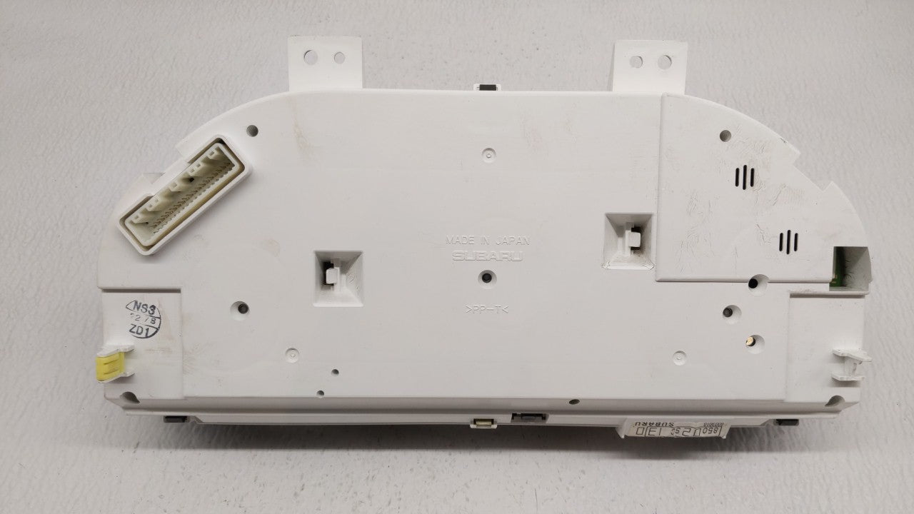 2009 Subaru Forester Instrument Cluster Speedometer Gauges P/N:85002SC130 Fits OEM Used Auto Parts - Oemusedautoparts1.com