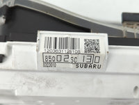 2009 Subaru Forester Instrument Cluster Speedometer Gauges P/N:85002SC130 Fits OEM Used Auto Parts - Oemusedautoparts1.com