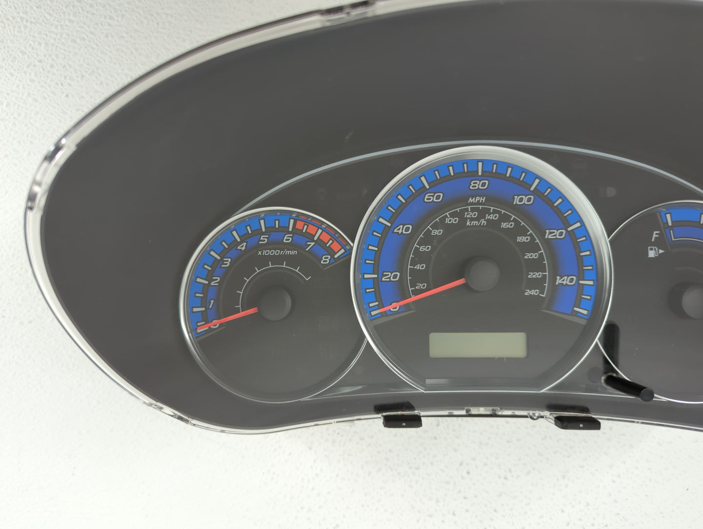 2009 Subaru Forester Instrument Cluster Speedometer Gauges P/N:85002SC130 Fits OEM Used Auto Parts - Oemusedautoparts1.com