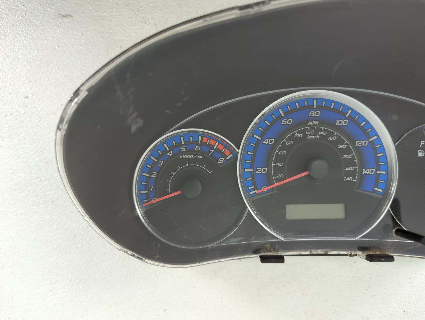 2009 Subaru Forester Instrument Cluster Speedometer Gauges P/N:85002SC130 Fits OEM Used Auto Parts - Oemusedautoparts1.com