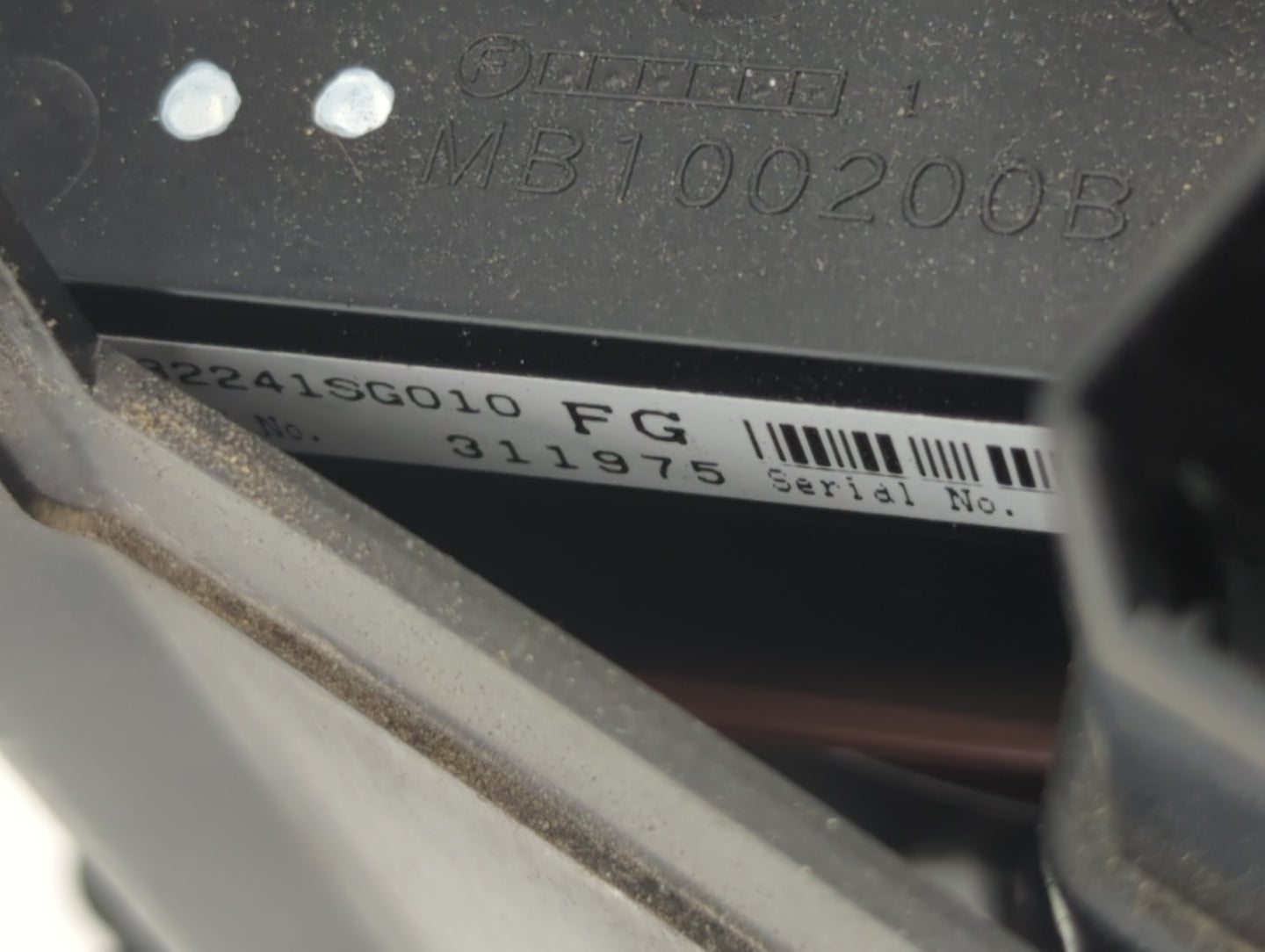 2009 Subaru Forester Fusebox Fuse Box Panel Relay Module P/N:MB502096B 82241FG010, 241FG010, MB100200B Fits Fits 2008 2010 2