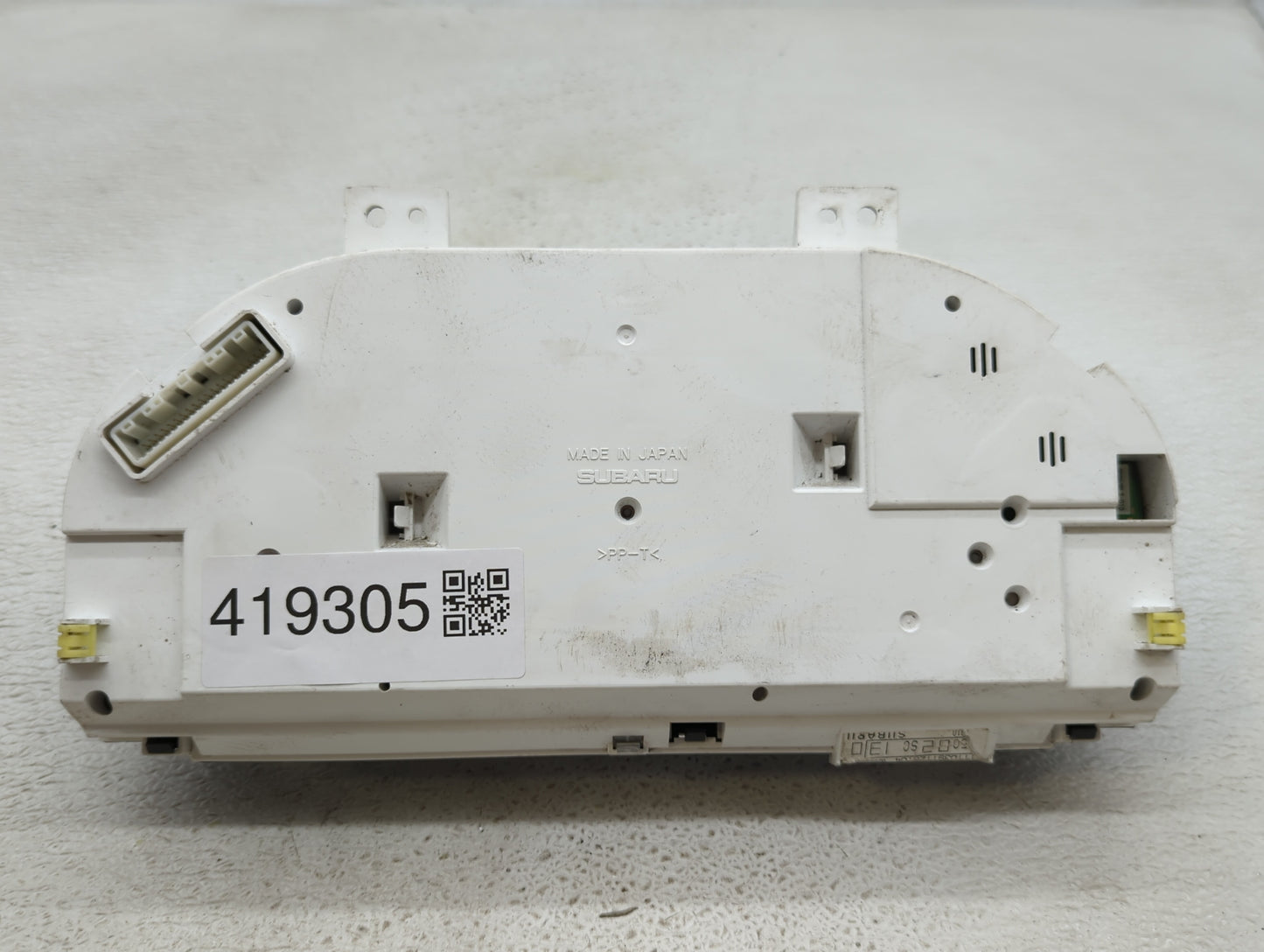 2009 Subaru Forester Instrument Cluster Speedometer Gauges P/N:85002SC130 Fits OEM Used Auto Parts - Oemusedautoparts1.com