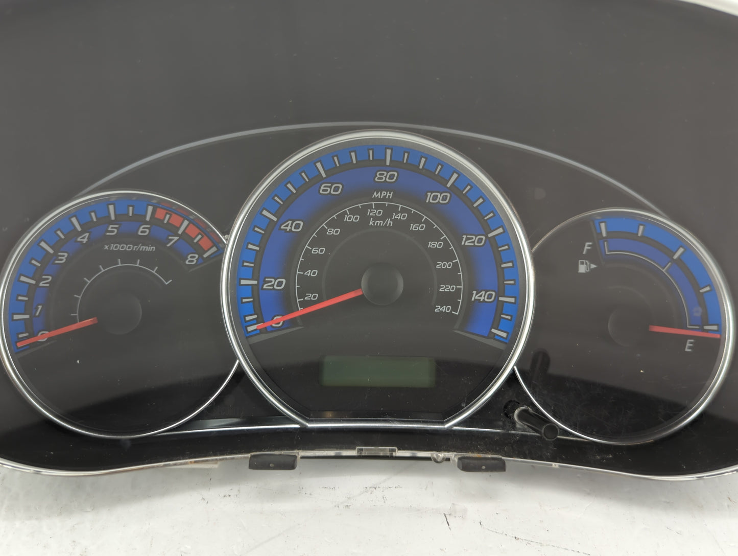 2009 Subaru Forester Instrument Cluster Speedometer Gauges P/N:85002SC130 Fits OEM Used Auto Parts - Oemusedautoparts1.com
