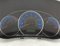 2009 Subaru Forester Instrument Cluster Speedometer Gauges P/N:85002SC130 Fits OEM Used Auto Parts - Oemusedautoparts1.com