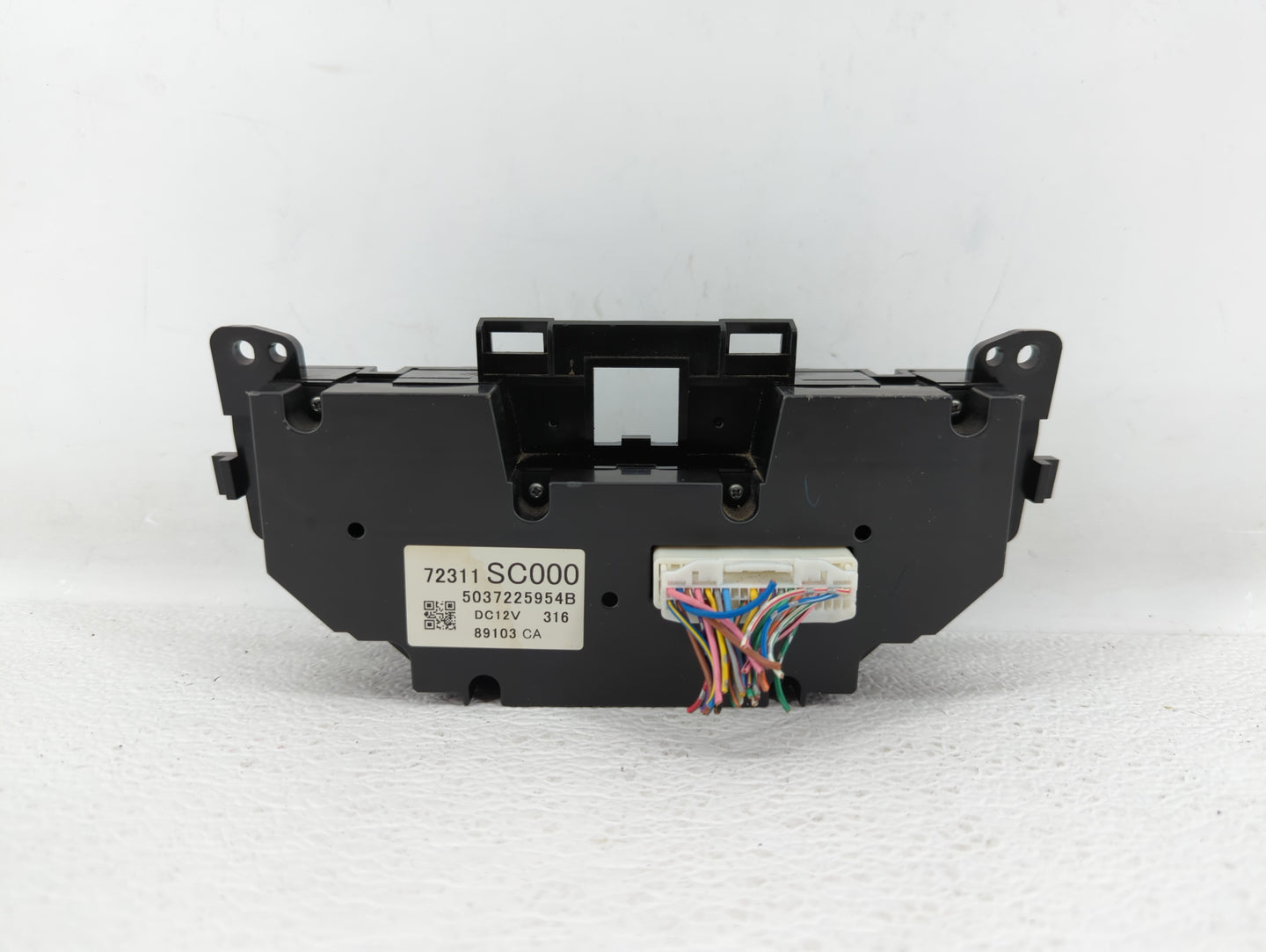 2009 Subaru Forester Climate Control Module Temperature AC/Heater Replacement P/N:72311 SC000 Fits OEM Used Auto Parts - Oem