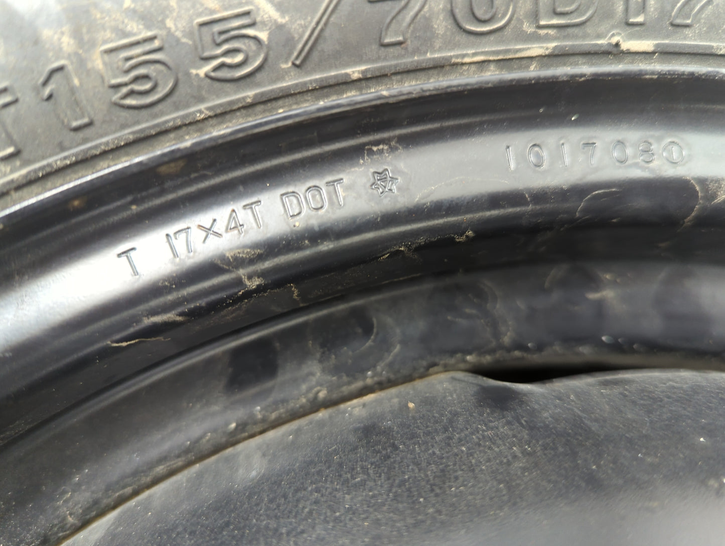 2009-2013 Subaru Forester Spare Donut Tire Wheel Rim Oem 5037178 - Oemusedautoparts1.com