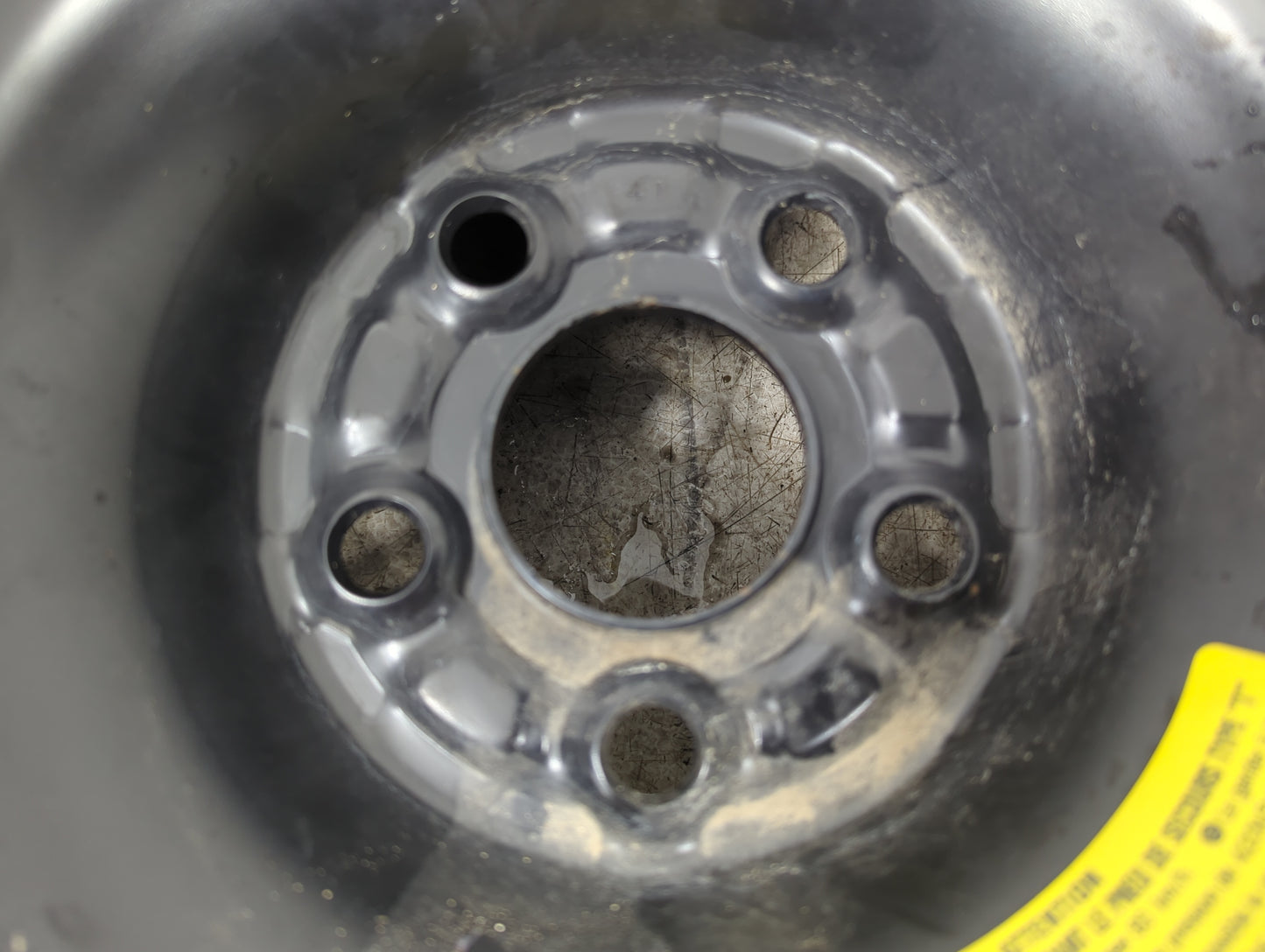 2009-2013 Subaru Forester Spare Donut Tire Wheel Rim Oem 5037178 - Oemusedautoparts1.com