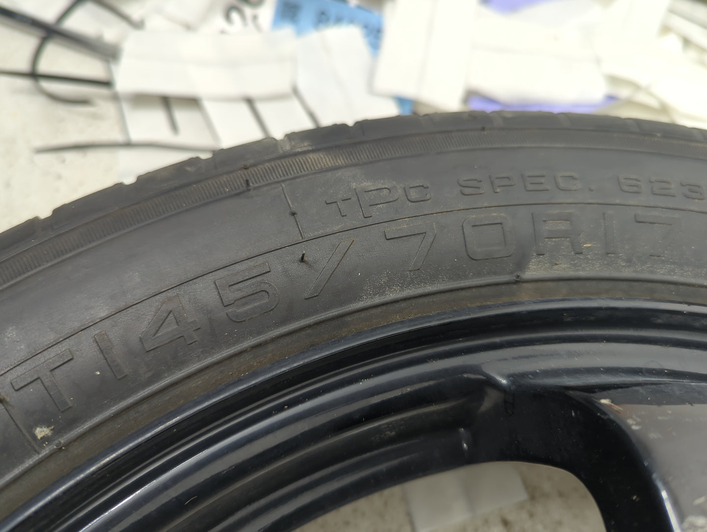 2009-2013 Subaru Forester Spare Donut Tire Wheel Rim Oem 5038435 - Oemusedautoparts1.com