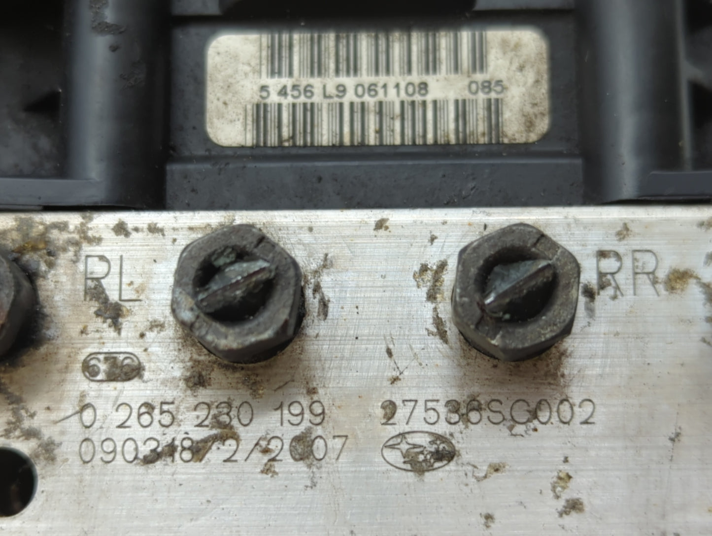 2009-2010 Subaru Forester ABS Pump Control Module Replacement P/N:27536SG002 Fits Fits 2009 2010 OEM Used Auto Parts - Oemus