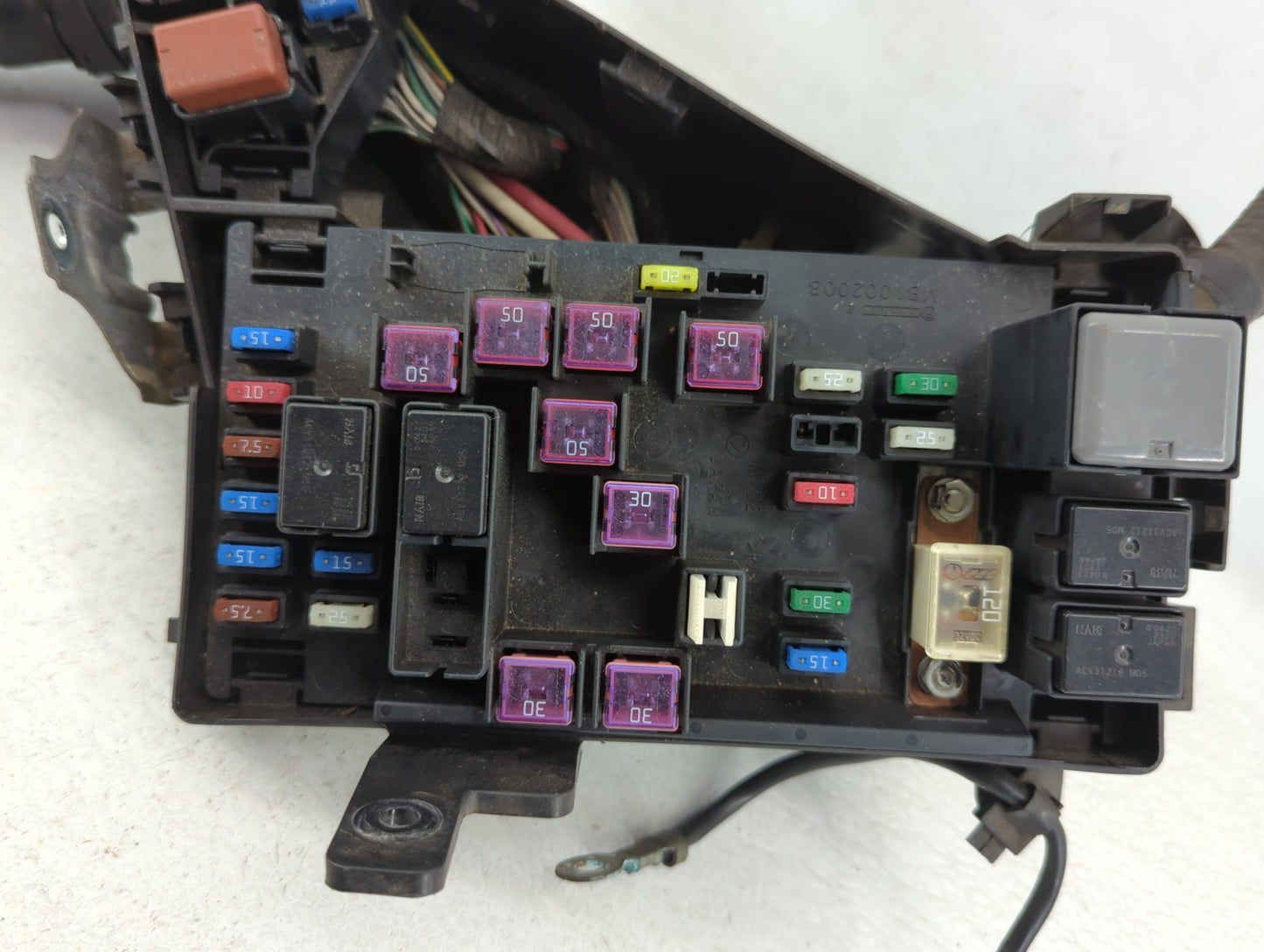 2009 Subaru Forester Fusebox Fuse Box Panel Relay Module P/N:MB100200B Fits Fits 2008 2010 2011 OEM Used Auto Parts - Oemuse