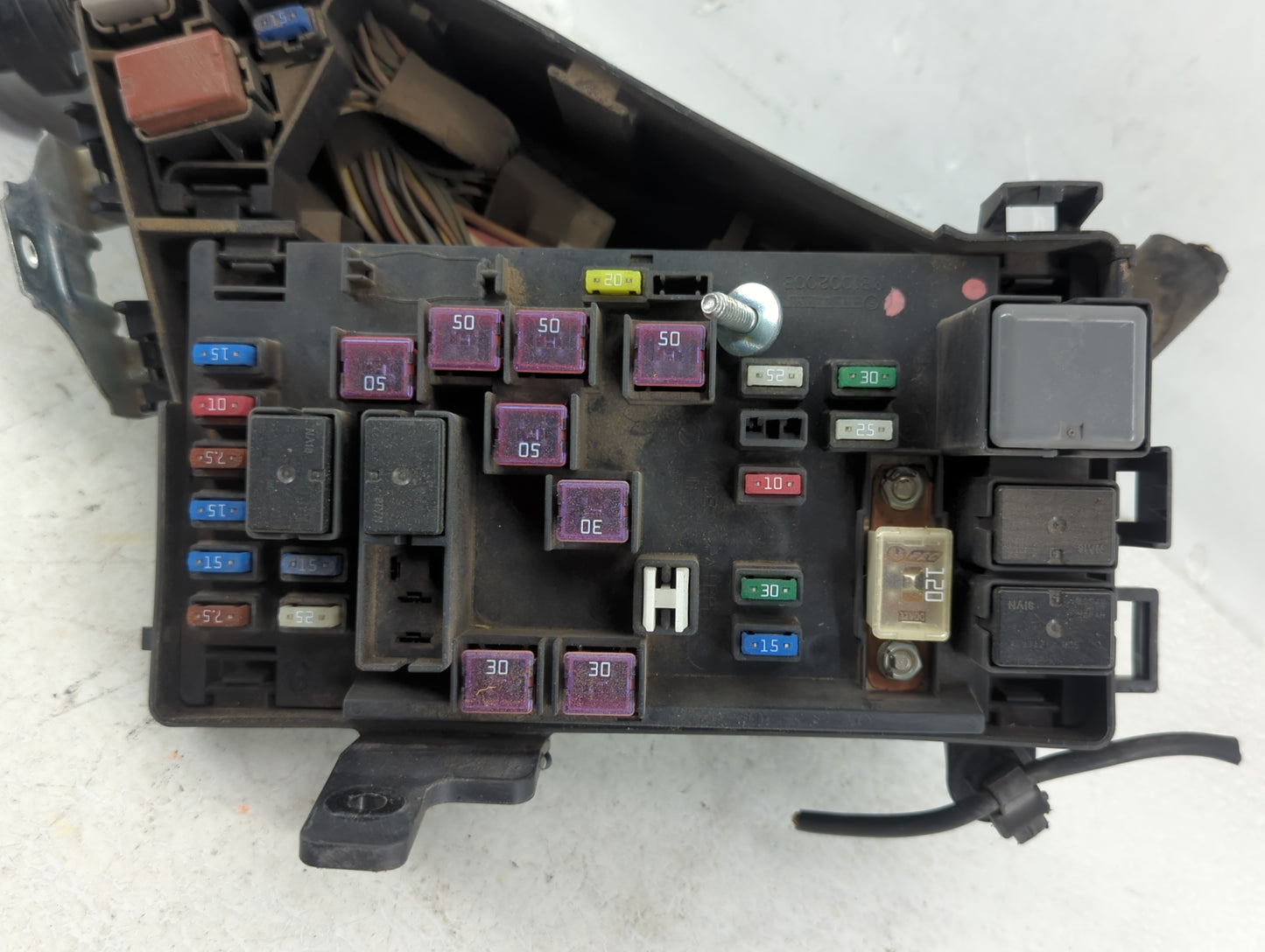 2009 Subaru Forester Fusebox Fuse Box Panel Relay Module P/N:MB100200B Fits Fits 2008 2010 2011 OEM Used Auto Parts - Oemuse