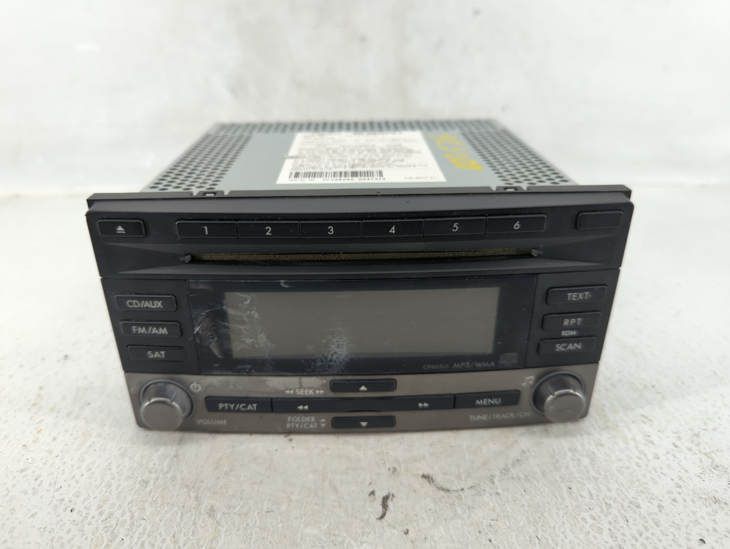 2009 Subaru Forester Am Fm Cd Player Radio Receiver - Oemusedautoparts1.com