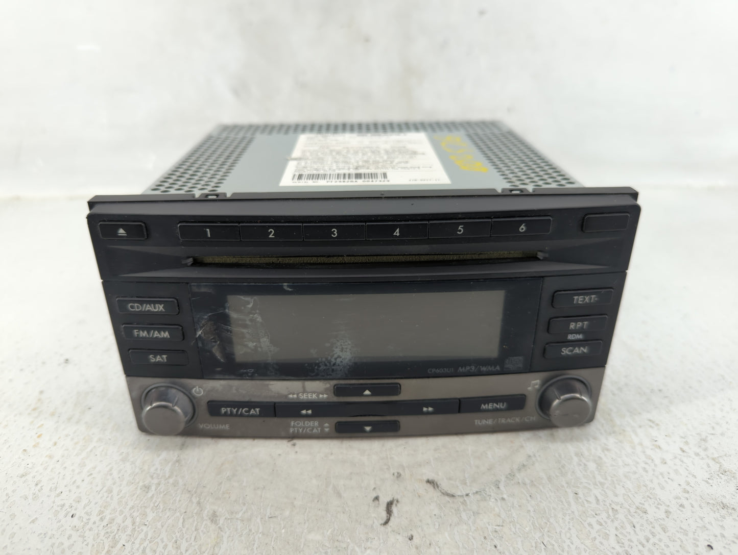 2009 Subaru Forester Am Fm Cd Player Radio Receiver - Oemusedautoparts1.com