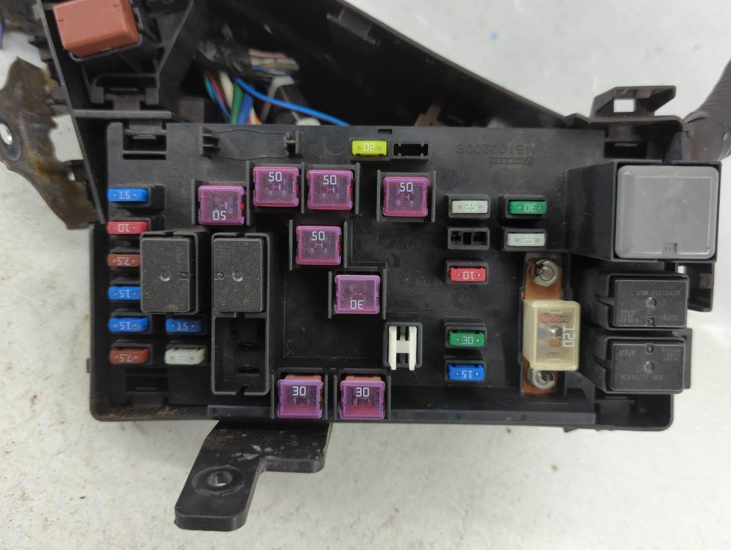 2009 Subaru Forester Fusebox Fuse Box Panel Relay Module P/N:MB100200B Fits Fits 2008 2010 2011 OEM Used Auto Parts - Oemuse