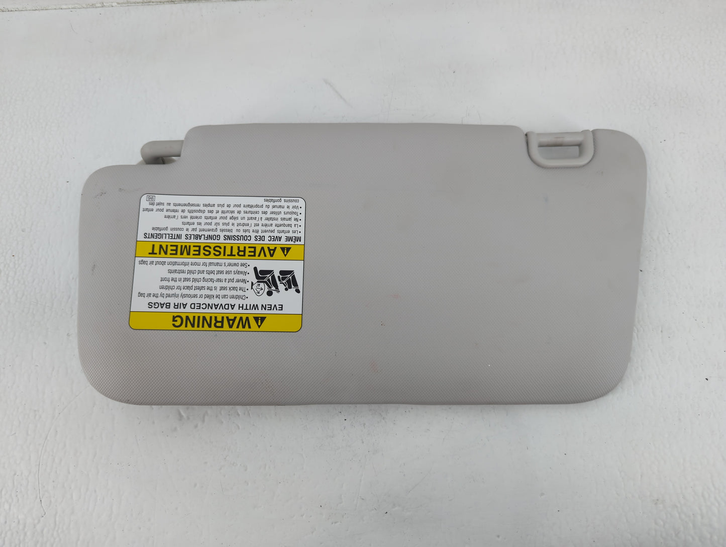 2009 Subaru Forester Sun Visor Shade Replacement Passenger Right Mirror Fits OEM Used Auto Parts - Oemusedautoparts1.com