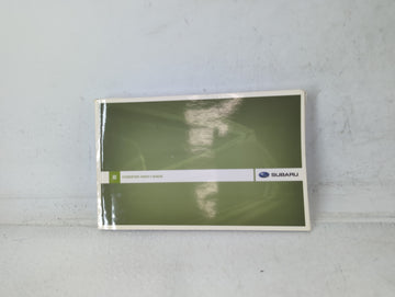 2009 Subaru Forester Owners Manual Book Guide P/N:MSA5M0903A OEM Used Auto Parts