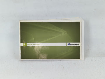 2009 Subaru Forester Owners Manual Book Guide P/N:A8140BE-A OEM Used Auto Parts - Oemusedautoparts1.com