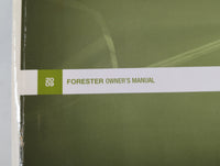 2009 Subaru Forester Owners Manual Book Guide P/N:A8140BE-A OEM Used Auto Parts - Oemusedautoparts1.com