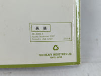 2009 Subaru Forester Owners Manual Book Guide P/N:A8140BE-A OEM Used Auto Parts - Oemusedautoparts1.com