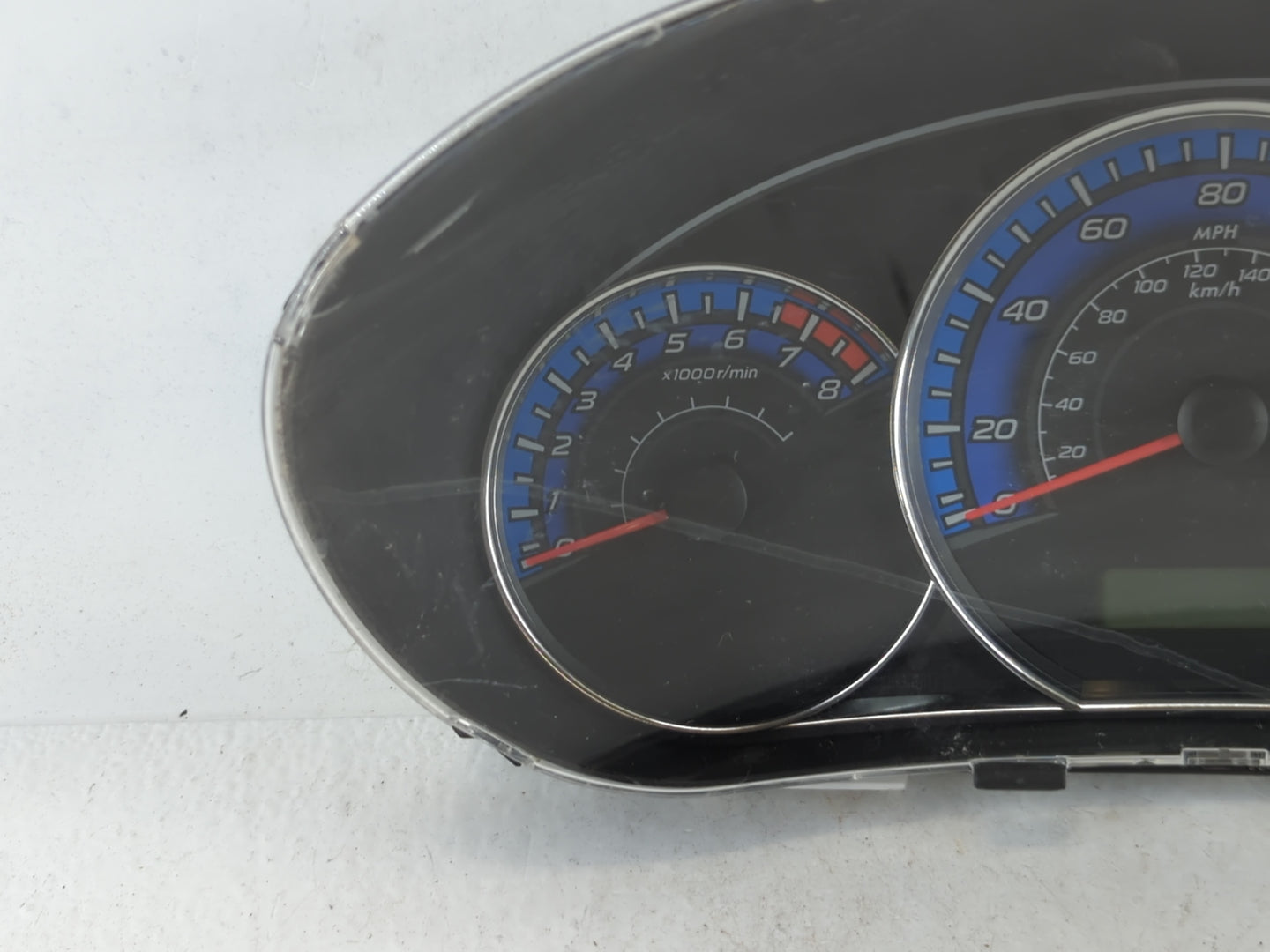 2009 Subaru Forester Instrument Cluster Speedometer Gauges P/N:85002SC150 Fits OEM Used Auto Parts - Oemusedautoparts1.com