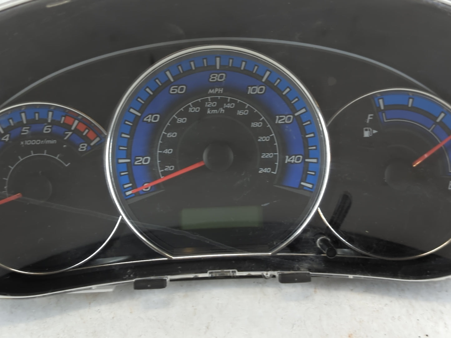 2009 Subaru Forester Instrument Cluster Speedometer Gauges P/N:85002SC150 Fits OEM Used Auto Parts - Oemusedautoparts1.com