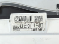 2009 Subaru Forester Instrument Cluster Speedometer Gauges P/N:85002SC150 Fits OEM Used Auto Parts - Oemusedautoparts1.com
