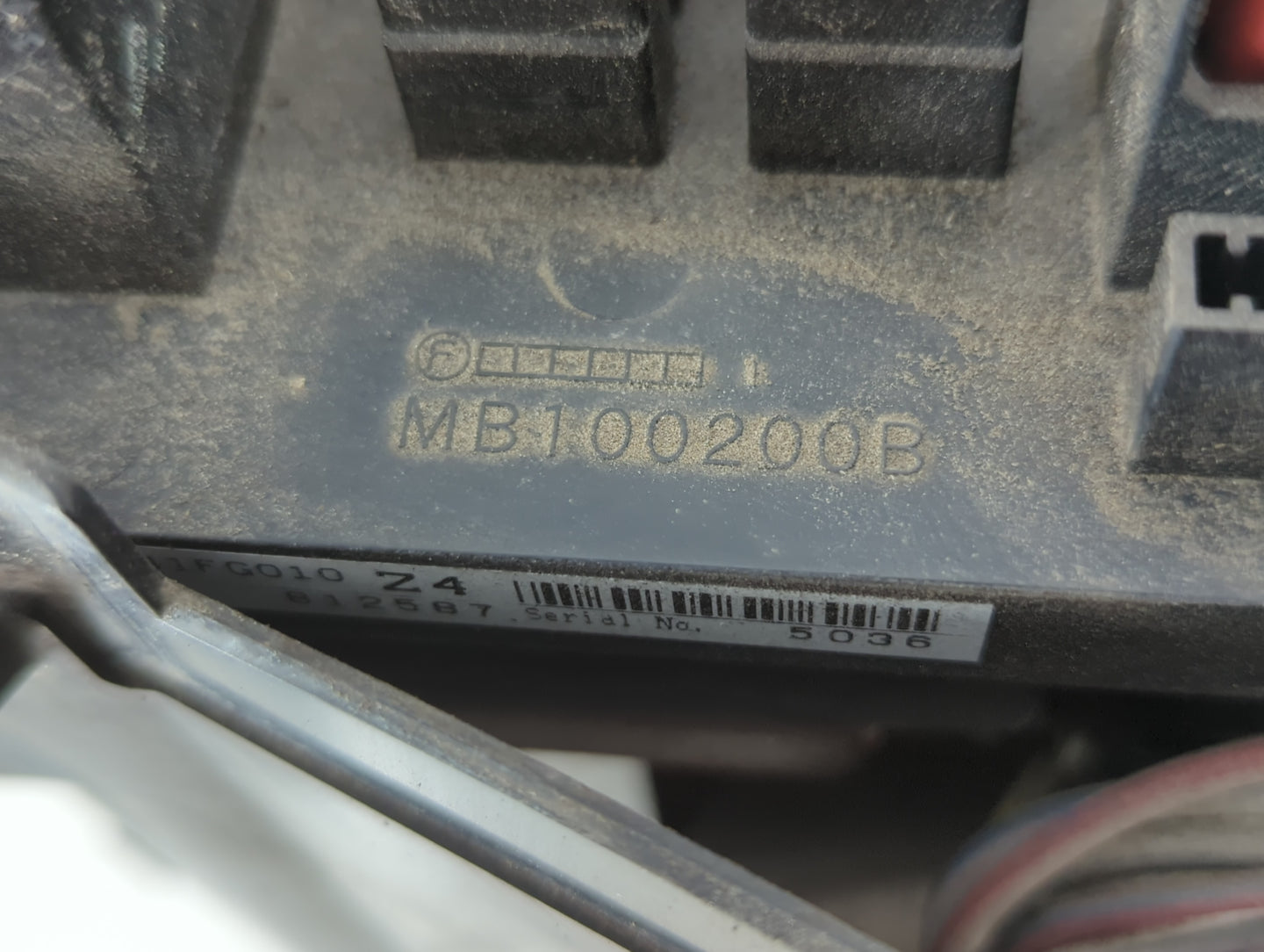 2009 Subaru Forester Fusebox Fuse Box Panel Relay Module P/N:MB100200B Fits Fits 2008 2010 2011 OEM Used Auto Parts - Oemuse