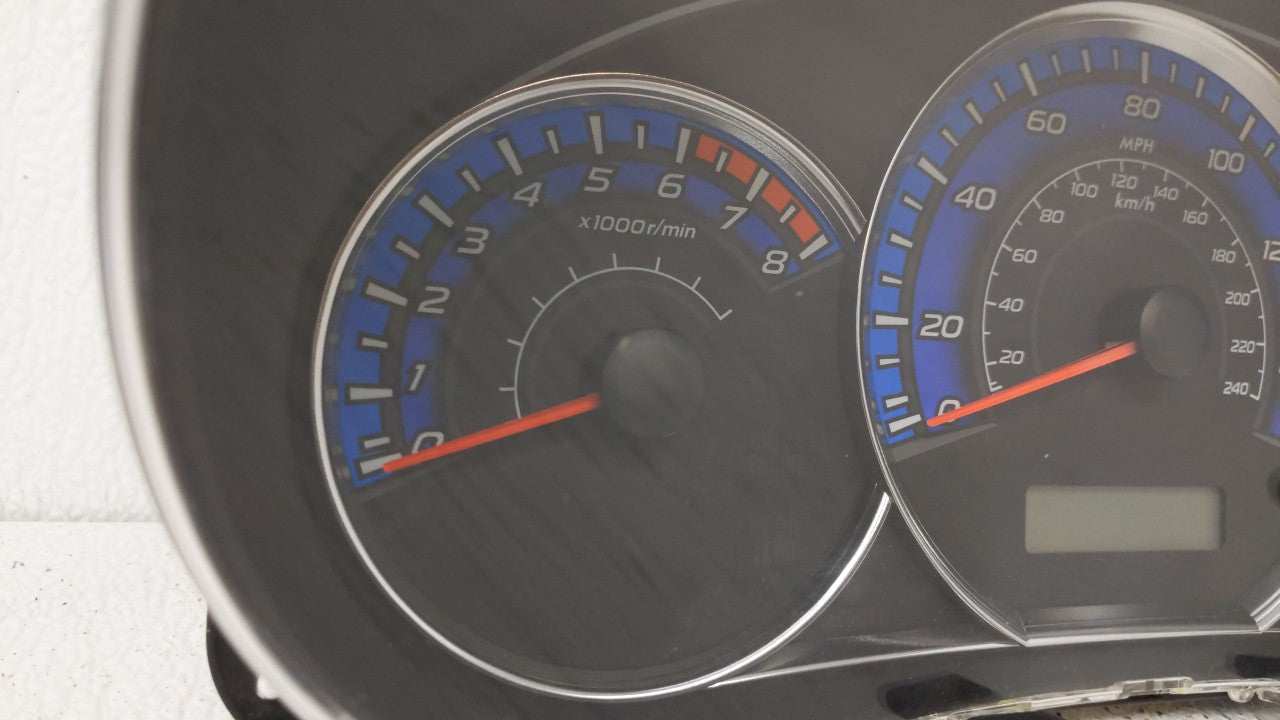 2009 Subaru Forester Instrument Cluster Speedometer Gauges P/N:85002SC130 Fits OEM Used Auto Parts - Oemusedautoparts1.com