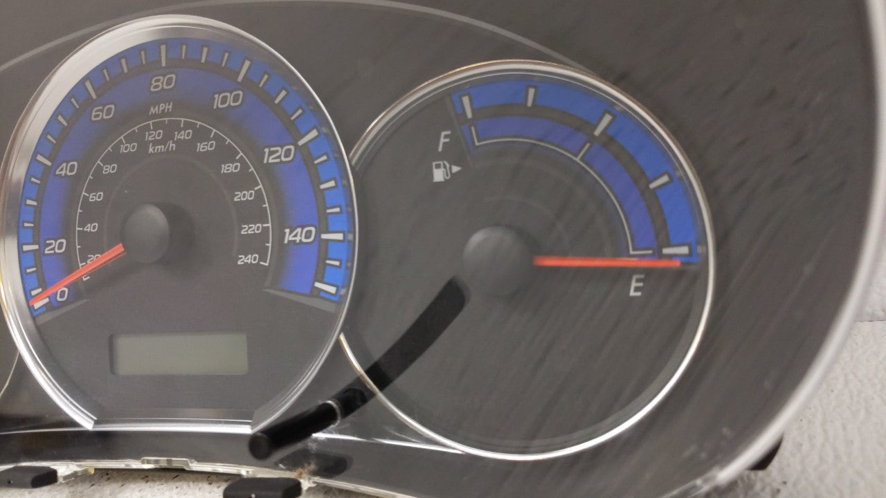 2009 Subaru Forester Instrument Cluster Speedometer Gauges P/N:85002SC130 Fits OEM Used Auto Parts - Oemusedautoparts1.com