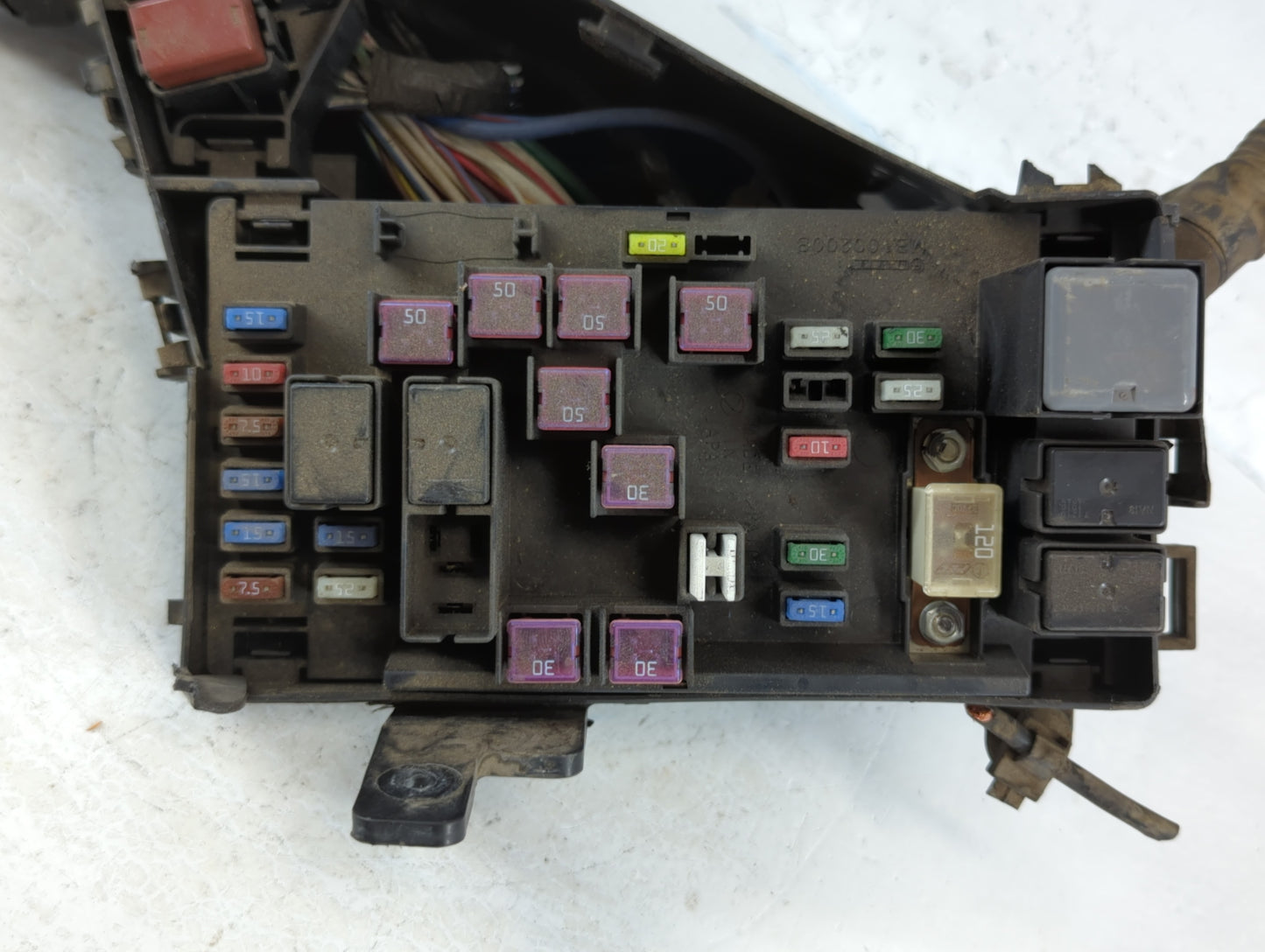 2009 Subaru Forester Fusebox Fuse Box Panel Relay Module P/N:MB100200B Fits Fits 2008 2010 2011 OEM Used Auto Parts - Oemuse