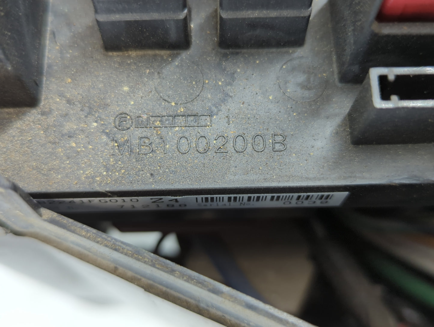 2009 Subaru Forester Fusebox Fuse Box Panel Relay Module P/N:MB100200B Fits Fits 2008 2010 2011 OEM Used Auto Parts - Oemuse