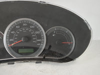 2009 Subaru Impreza Instrument Cluster Speedometer Gauges P/N:85003FG090 Fits OEM Used Auto Parts - Oemusedautoparts1.com