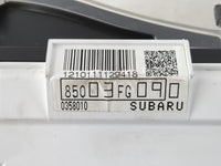 2009 Subaru Impreza Instrument Cluster Speedometer Gauges P/N:85003FG090 Fits OEM Used Auto Parts - Oemusedautoparts1.com